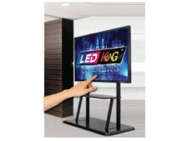Movable LCD With Display Stand
